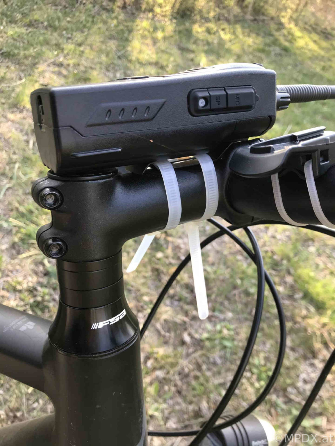 CBFunk am Fahrrad Basicvariante MPDX.at