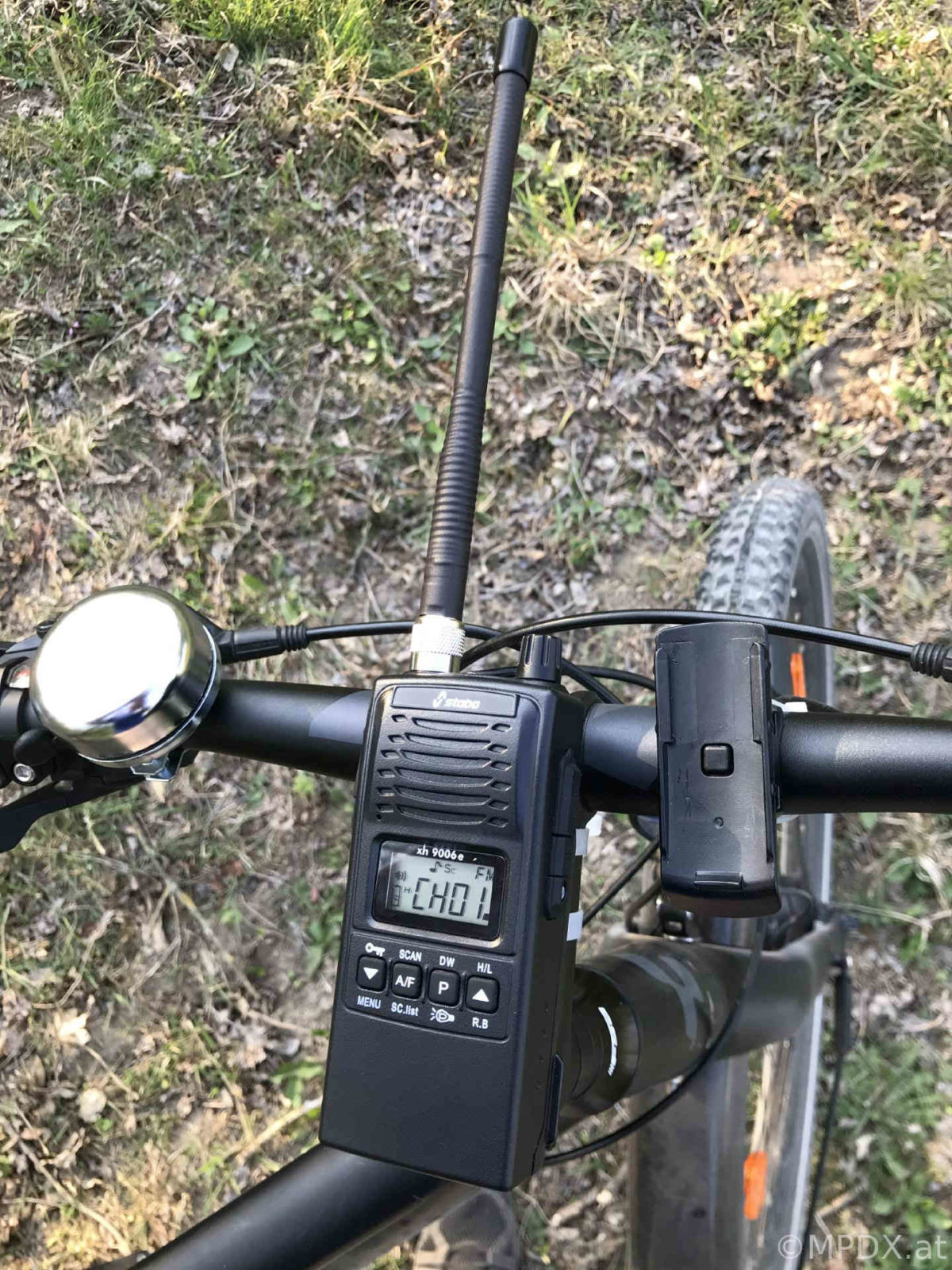 CBFunk am Fahrrad Basicvariante MPDX.at